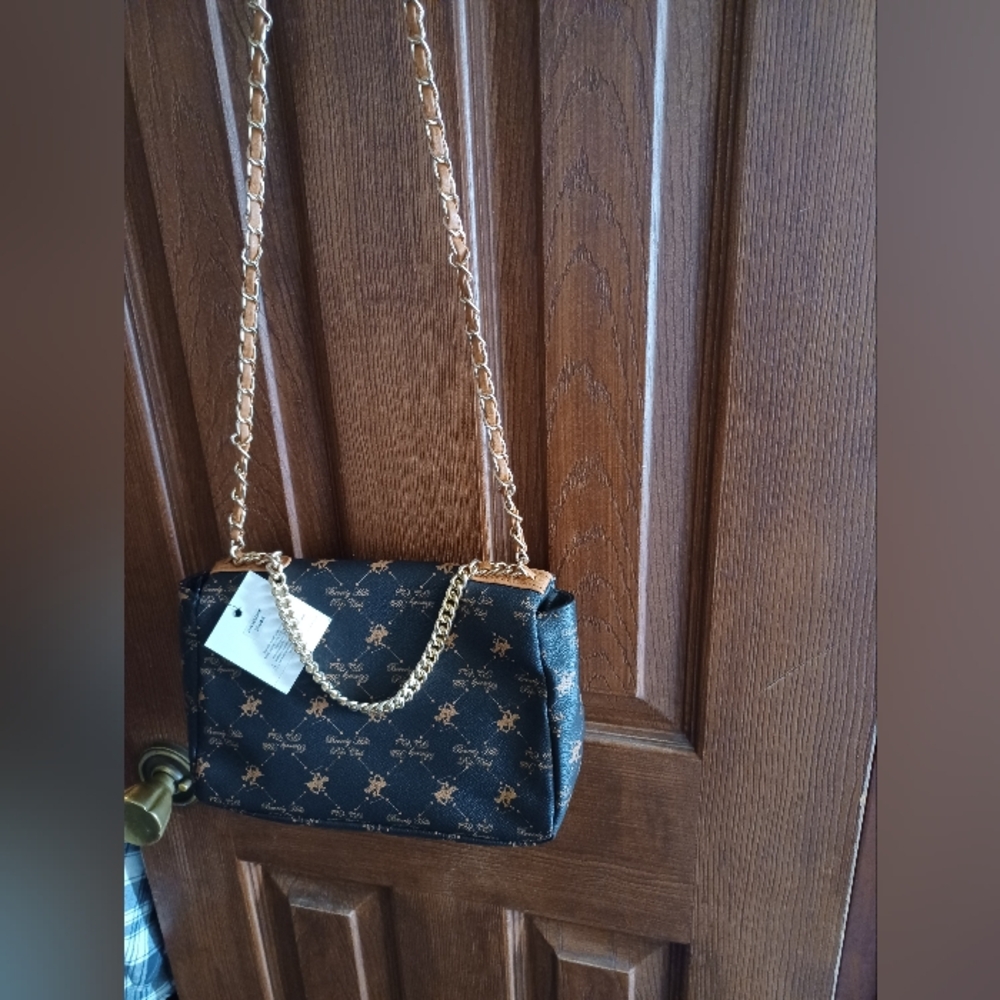 Elegant Black  Shoulder Bag